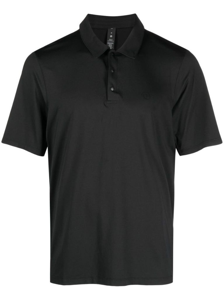 Black Short-sleeve Polo Shirt
