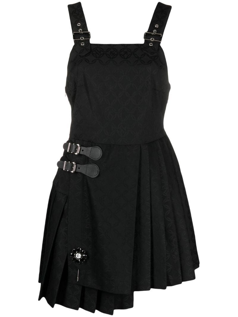 Black Mini Kilt Dress