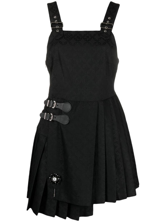 Black Mini Kilt Dress