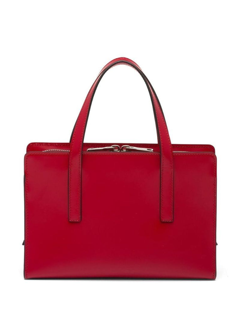 Red Mini Re-edition 1995 Leather Tote Bag