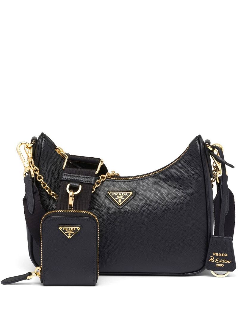 Black Re-edition 2005 Leather Shoulder Bag