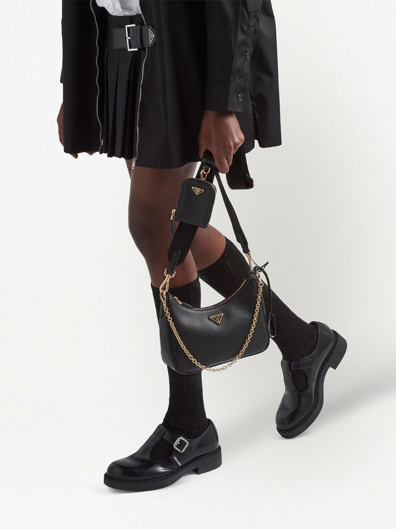 Black Re-edition 2005 Leather Shoulder Bag