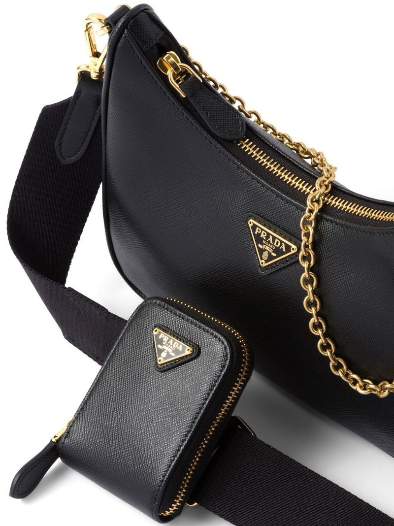 Black Re-edition 2005 Leather Shoulder Bag