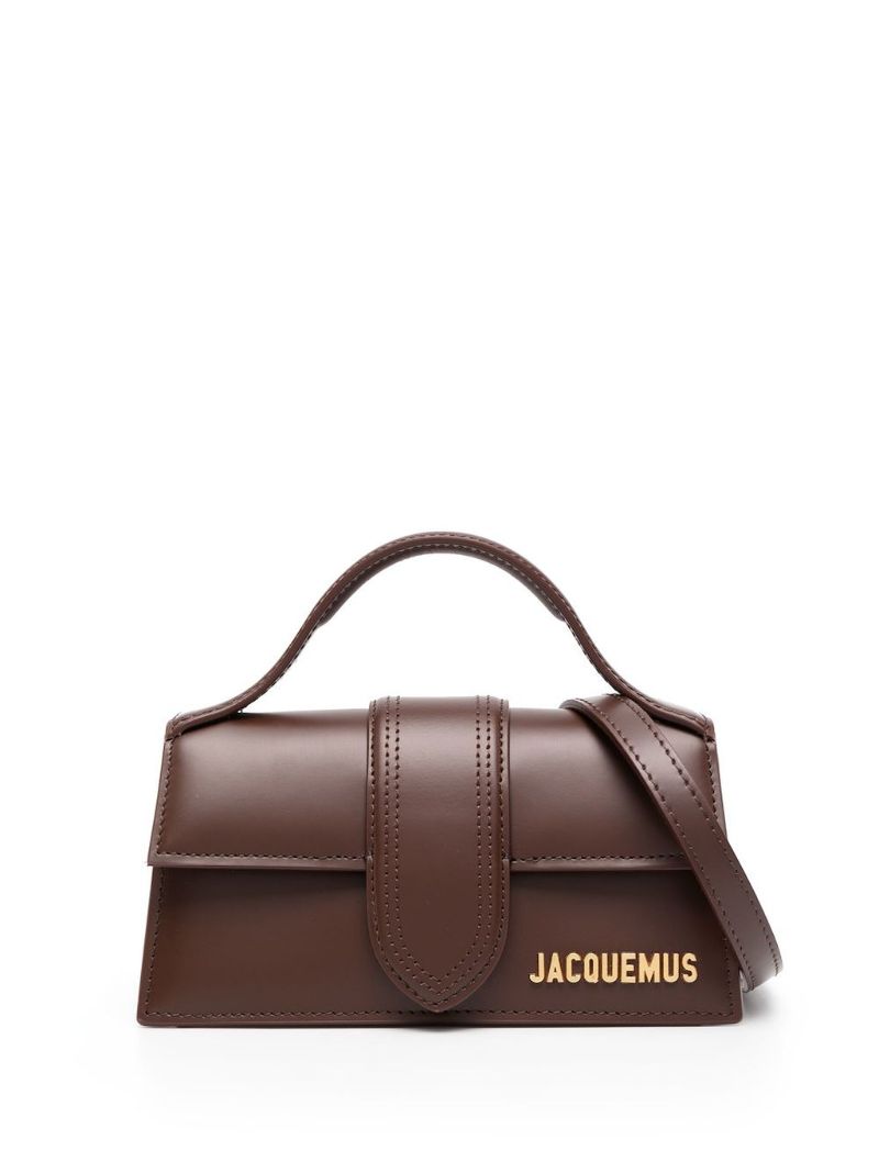 Brown Le Bambino Leather Cross Body Bag