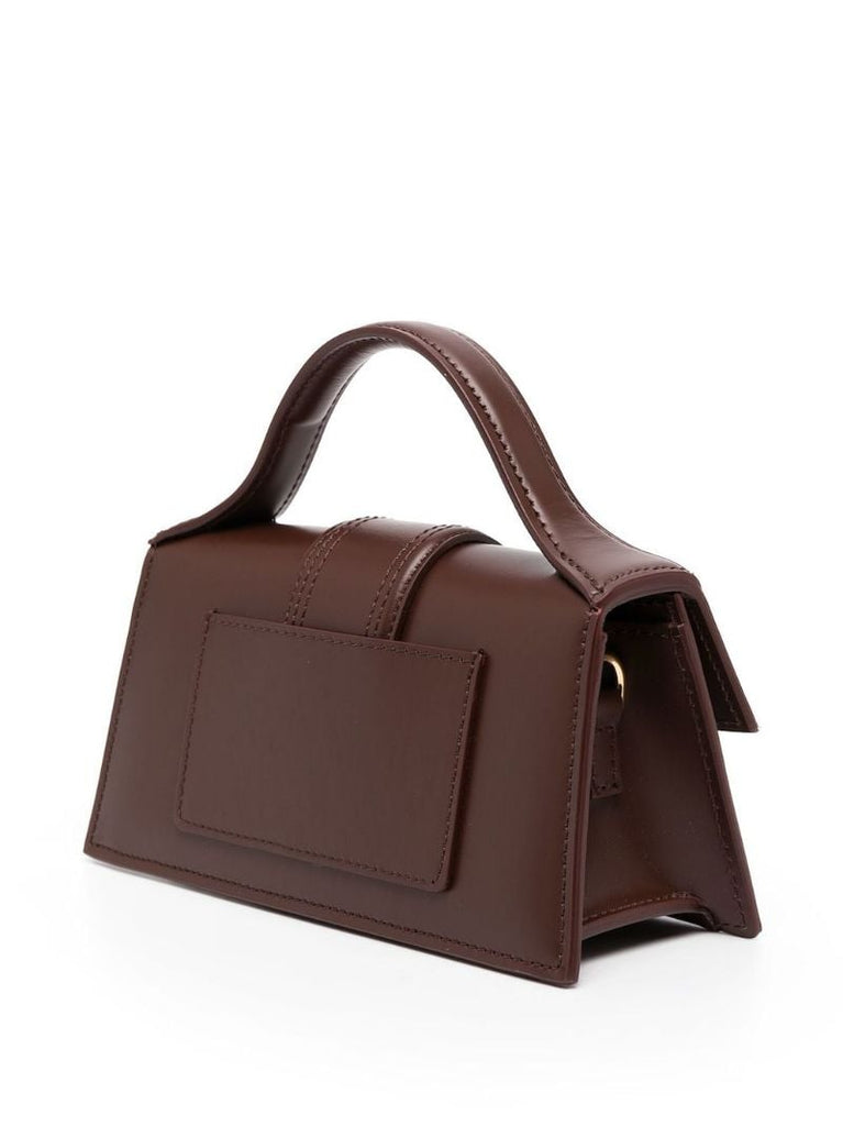 Brown Le Bambino Leather Cross Body Bag
