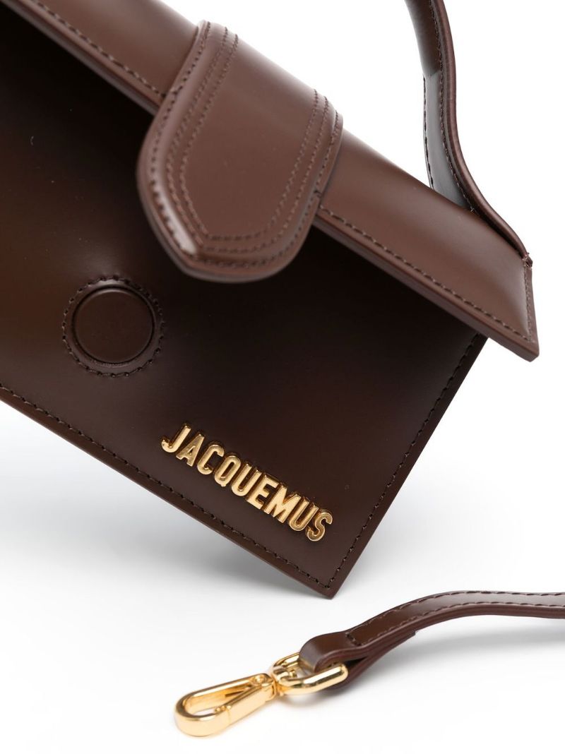 Brown Le Bambino Leather Cross Body Bag