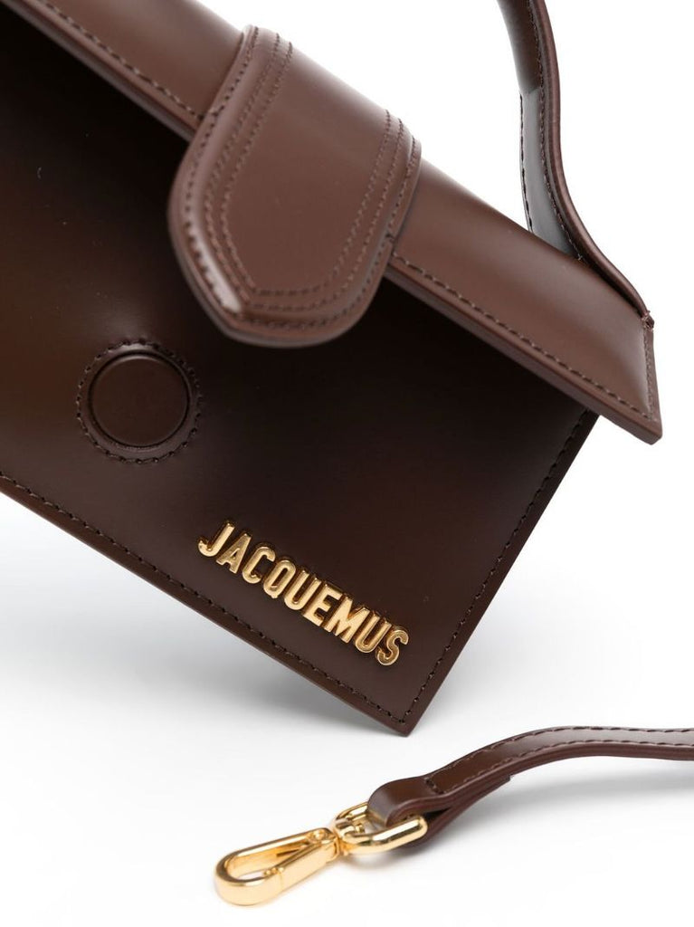Brown Le Bambino Leather Cross Body Bag