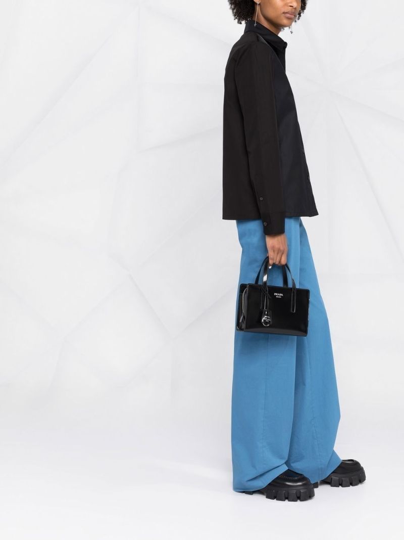 Black Re-edition 1995 Mini Leather Tote Bag