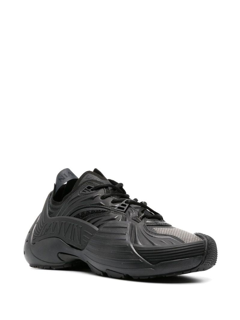 Black Flash-x Chunky Sneakers