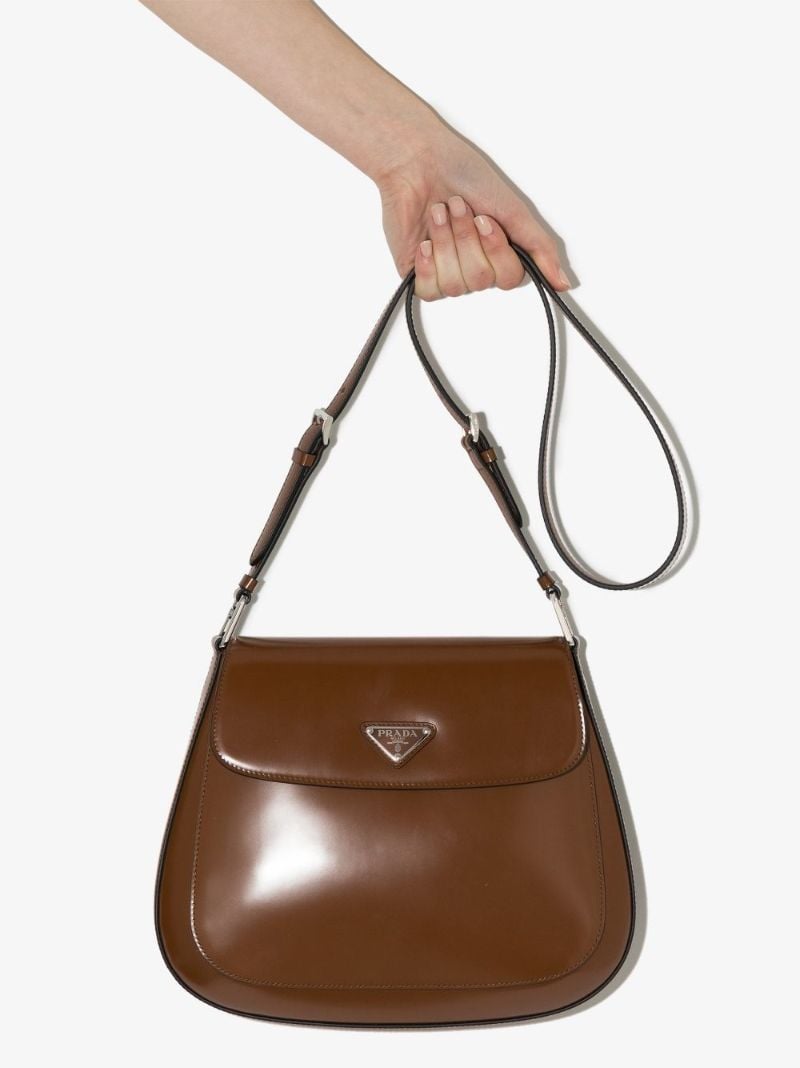 Cleo Logo-plaque Shoulder Bag