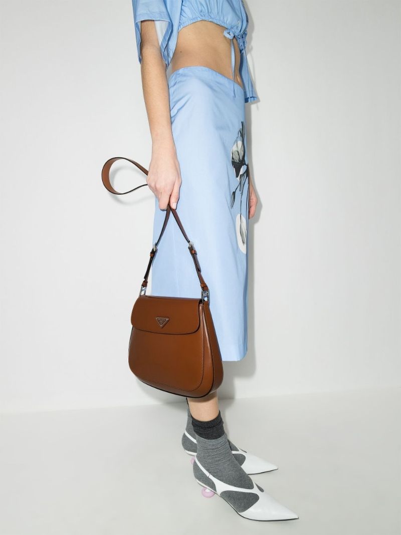 Cleo Logo-plaque Shoulder Bag