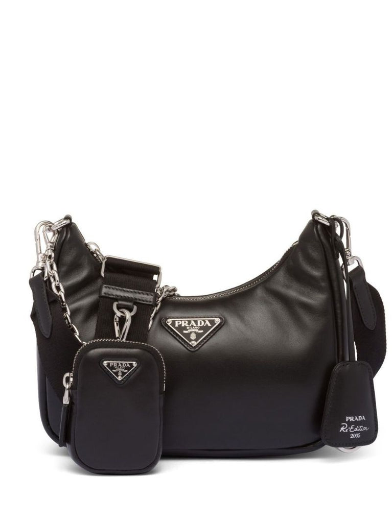Black Re-edition 2005 Leather Shoulder Bag
