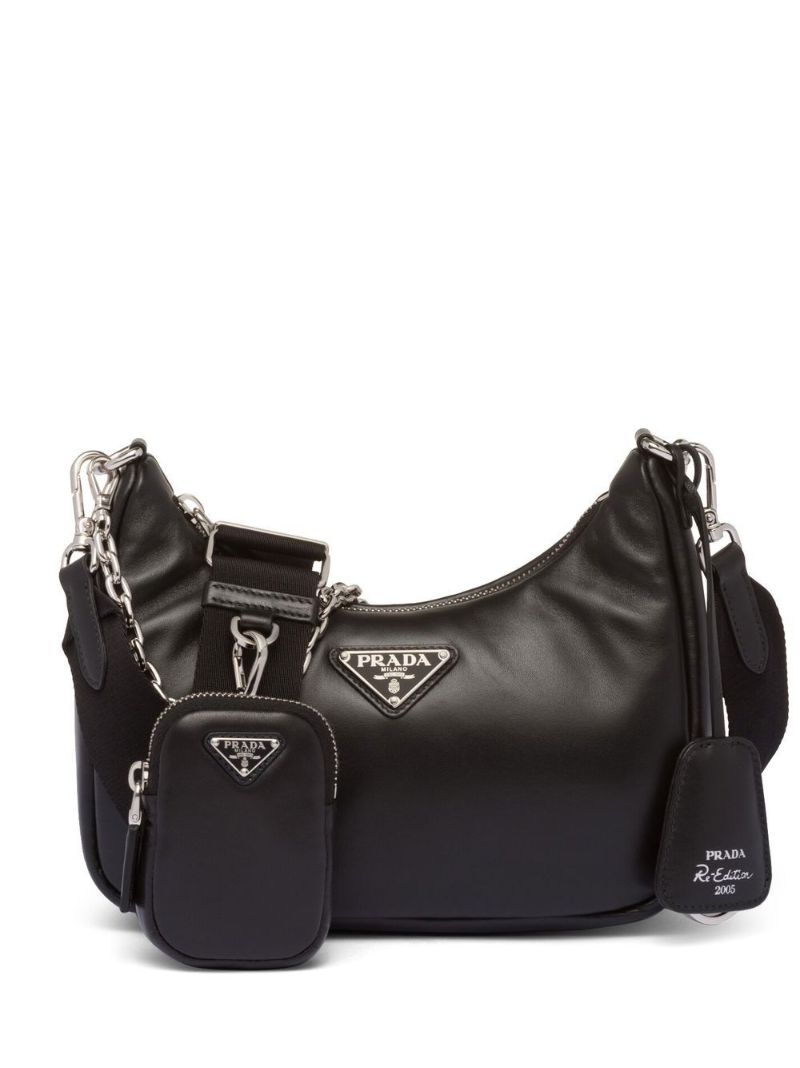 Black Re-edition 2005 Leather Shoulder Bag