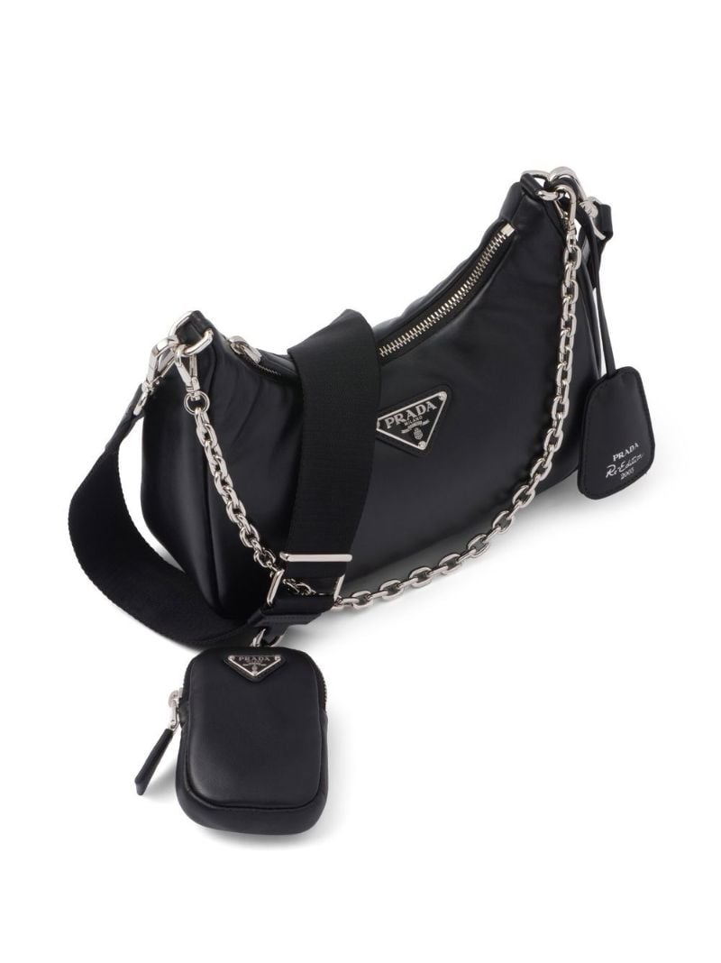 Black Re-edition 2005 Leather Shoulder Bag