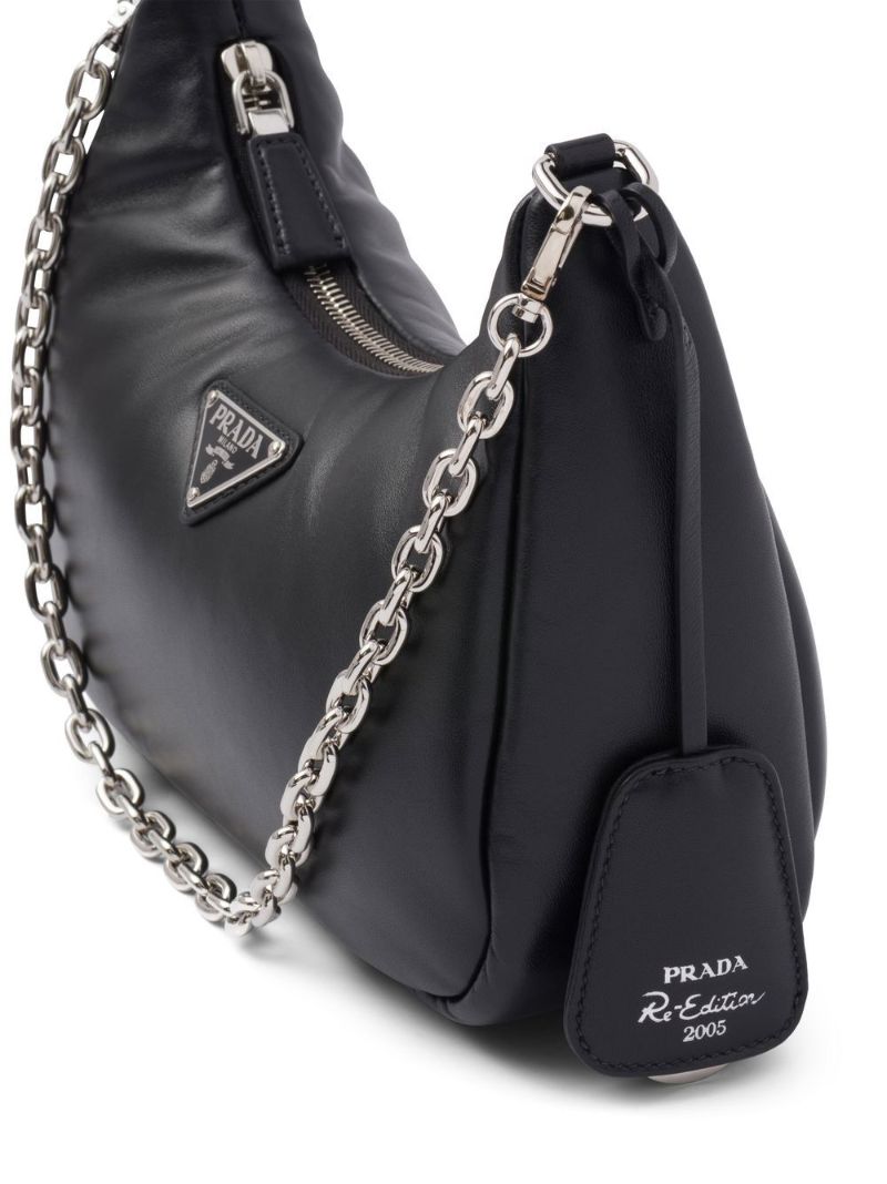 Black Re-edition 2005 Leather Shoulder Bag