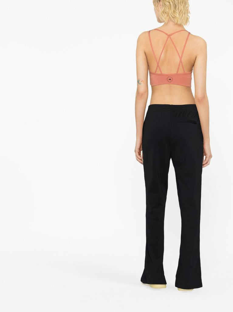 Black Truecasuals Zipped Track Pants
