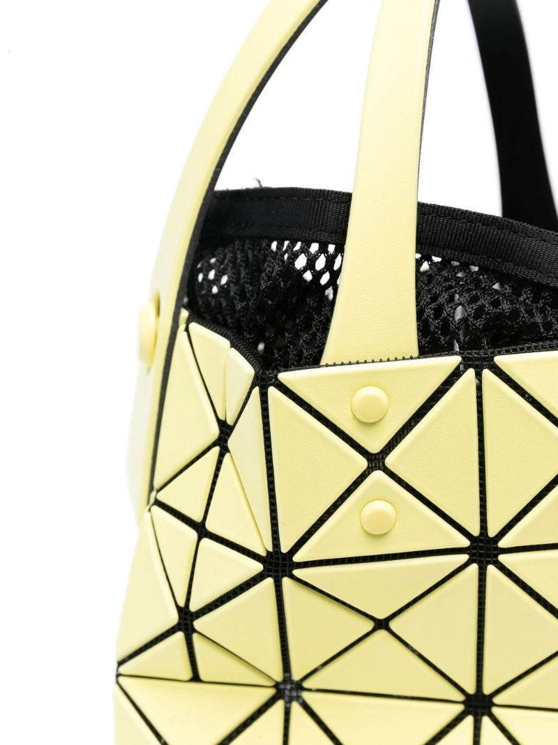 Yellow Prism Mini Tote Bag