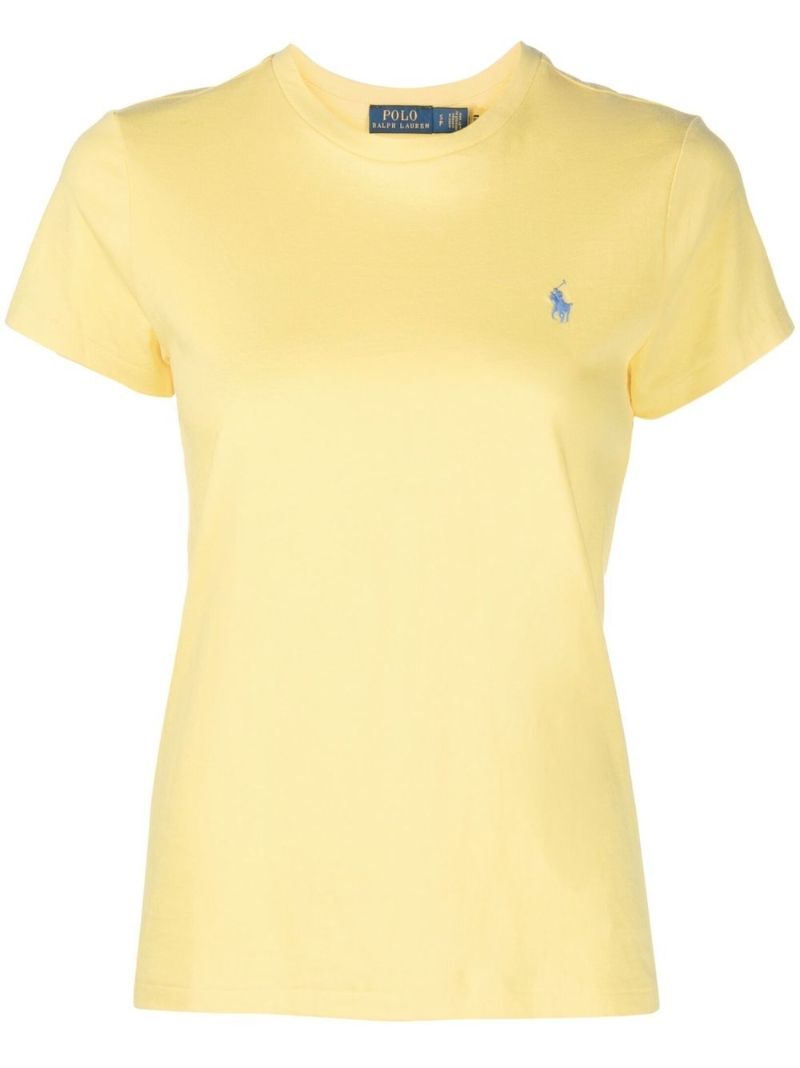 Yellow Polo Pony Cotton T-shirt