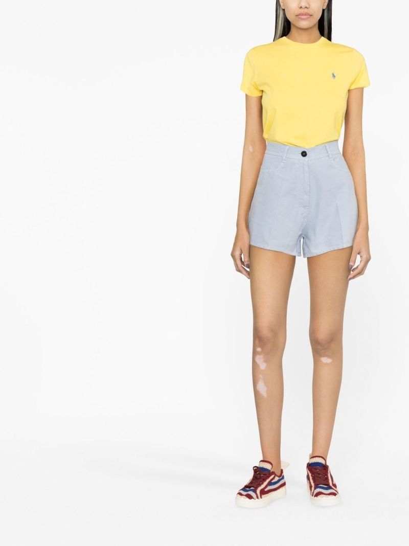Yellow Polo Pony Cotton T-shirt