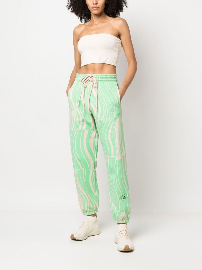 Green Truecasuals Cotton Track Pants