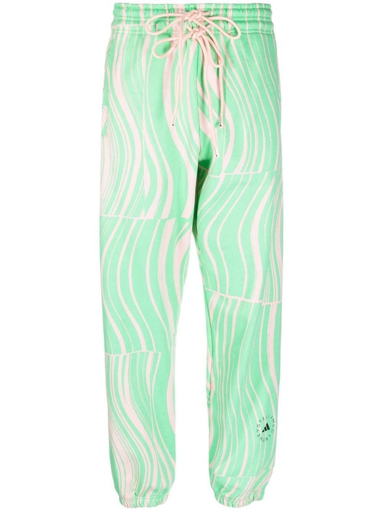 Green Truecasuals Cotton Track Pants