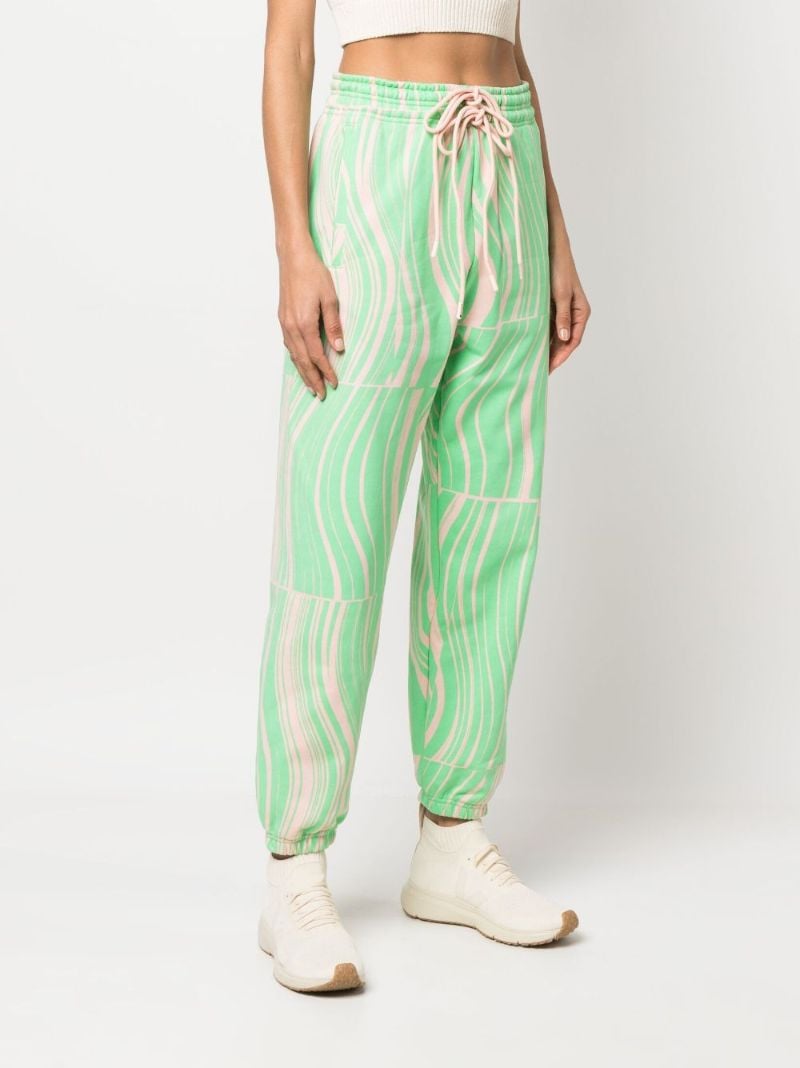 Green Truecasuals Cotton Track Pants