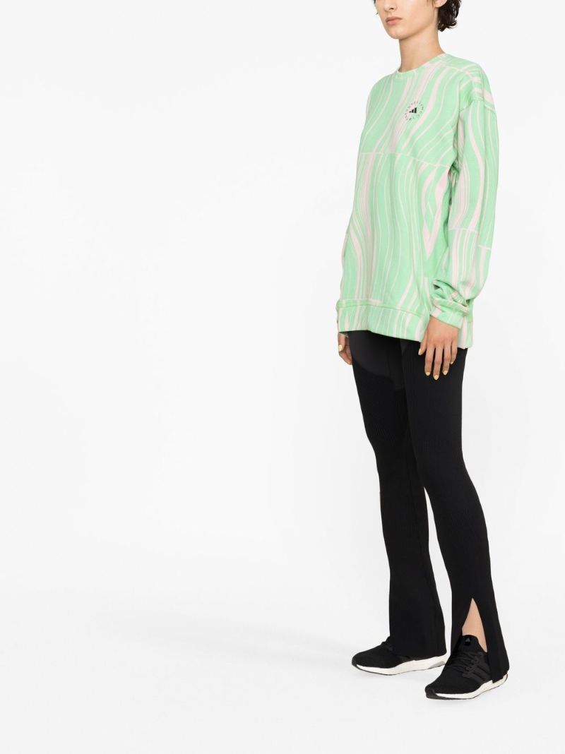 Green Truecasuals Cotton Sweatshirt