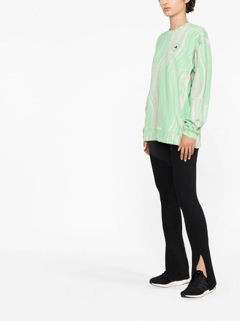 Green Truecasuals Cotton Sweatshirt