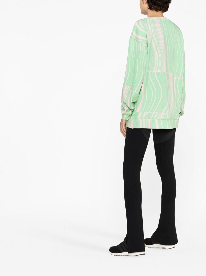 Green Truecasuals Cotton Sweatshirt