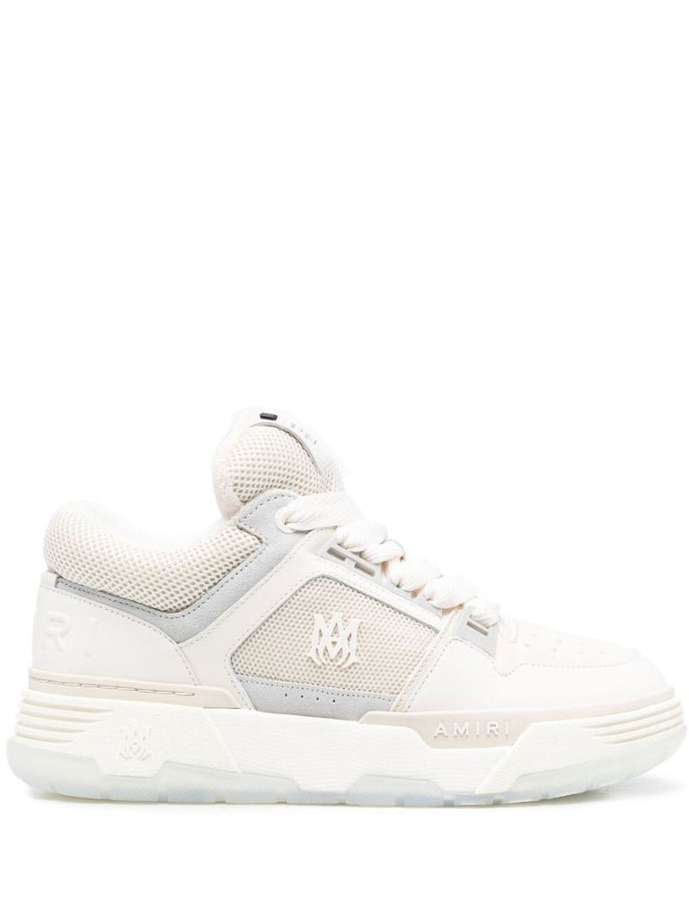 White Ma-1 Chunky Panelled Sneakers