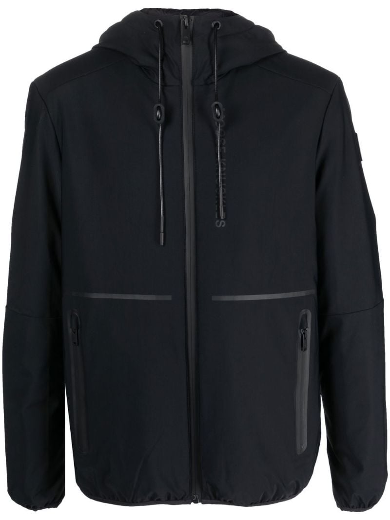 Black Grayton Hooded Jacket