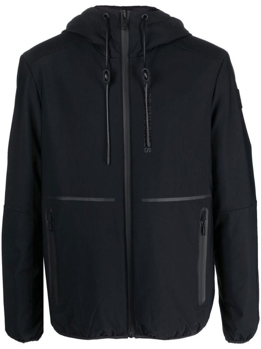 Black Grayton Hooded Jacket