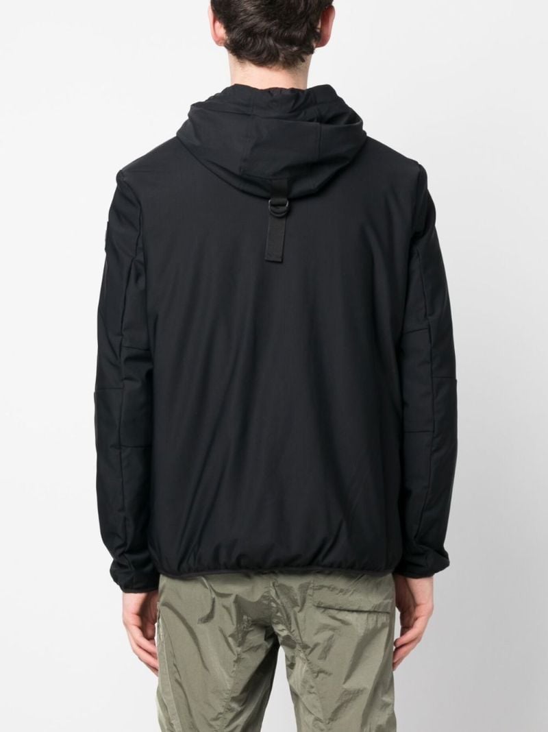 Black Grayton Hooded Jacket