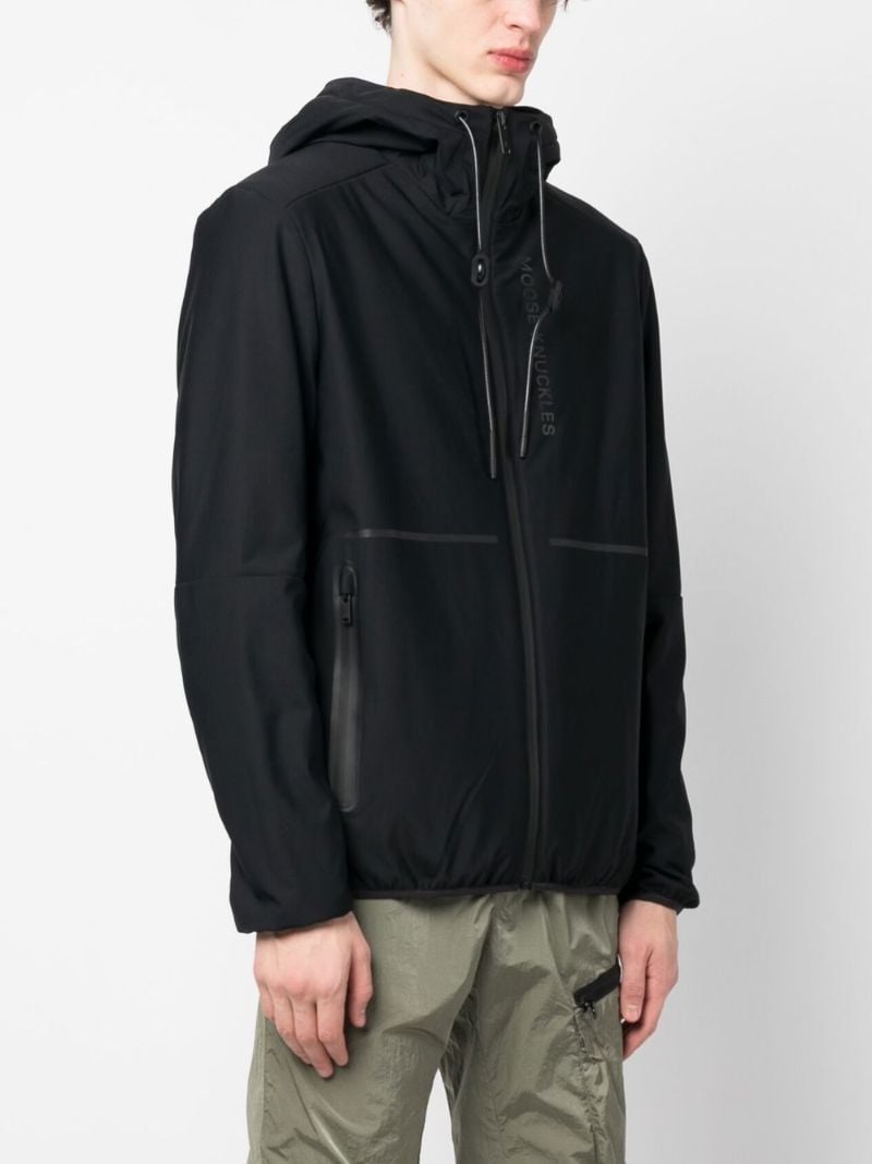 Black Grayton Hooded Jacket