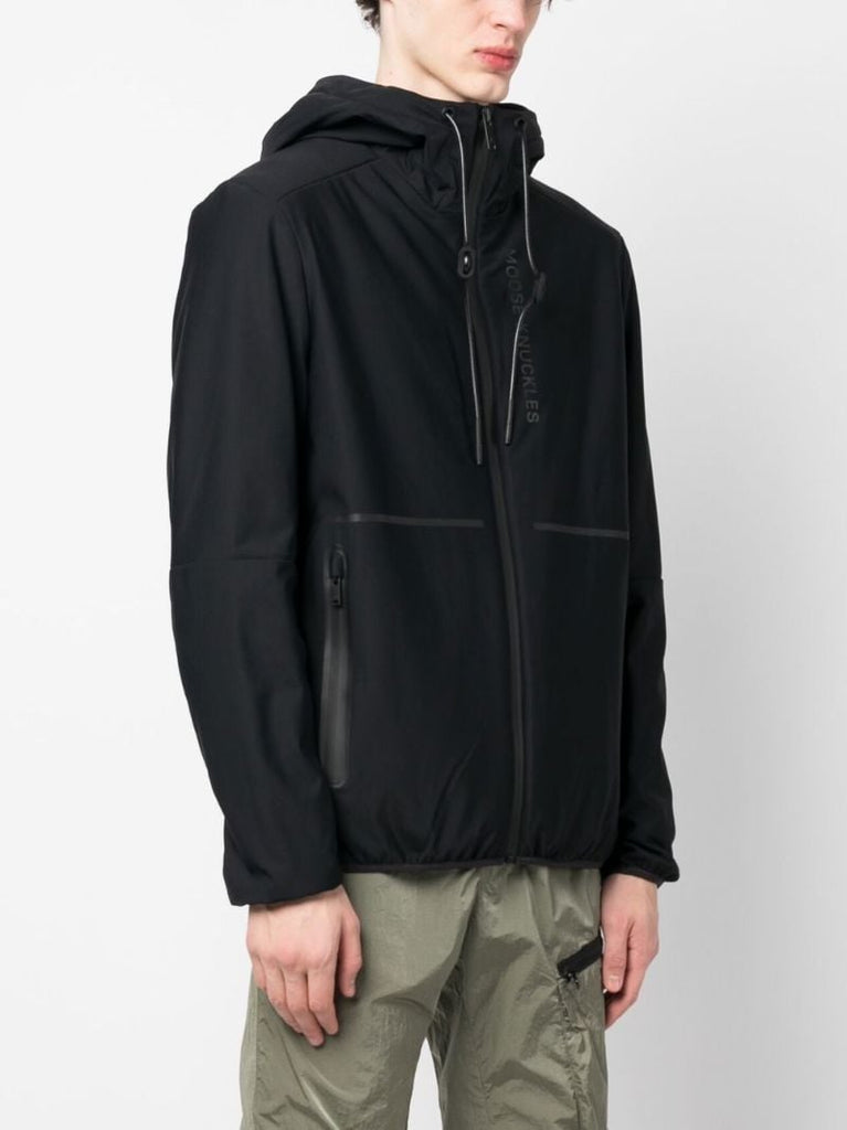 Black Grayton Hooded Jacket