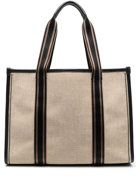 Neutral Cotton Tote Bag