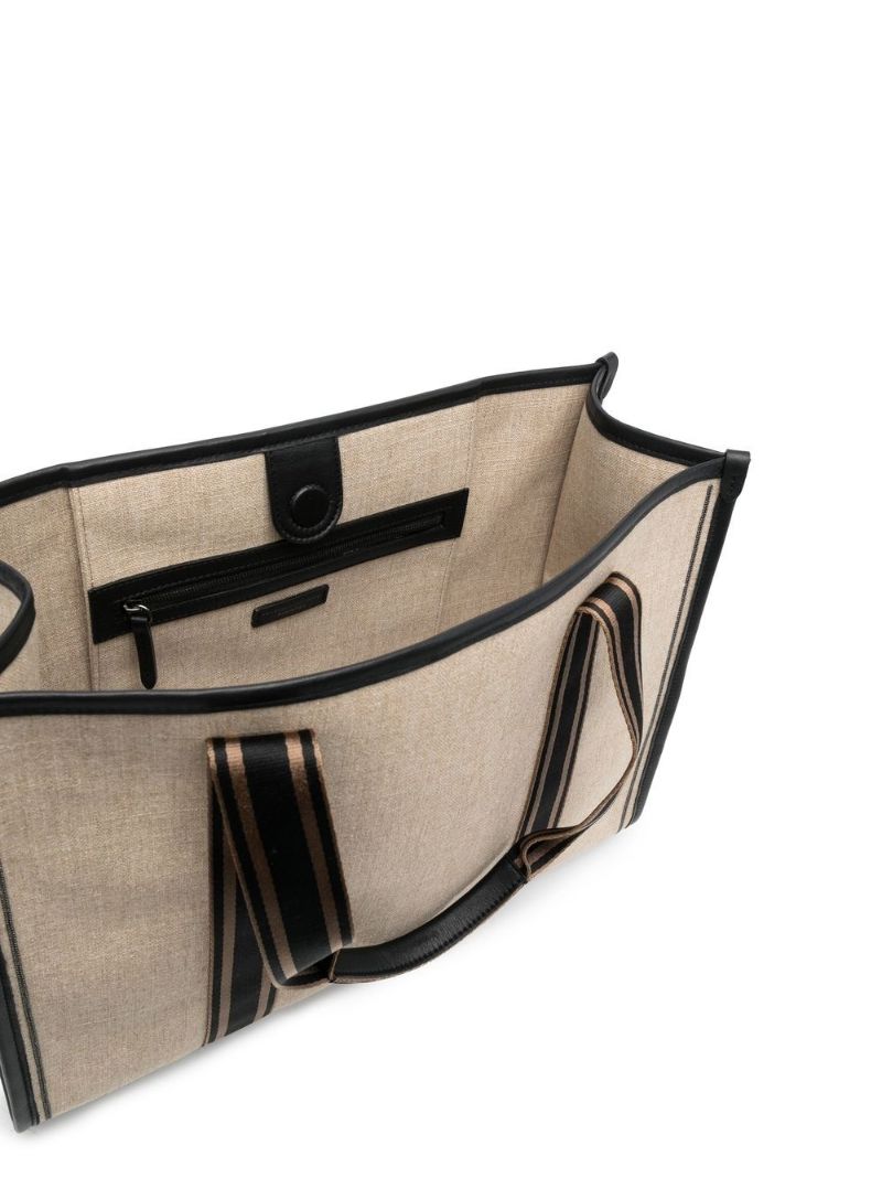 Neutral Cotton Tote Bag