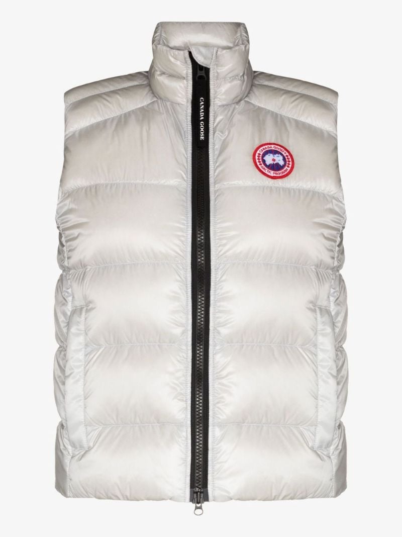 Silver Cypress Quilted Gilet