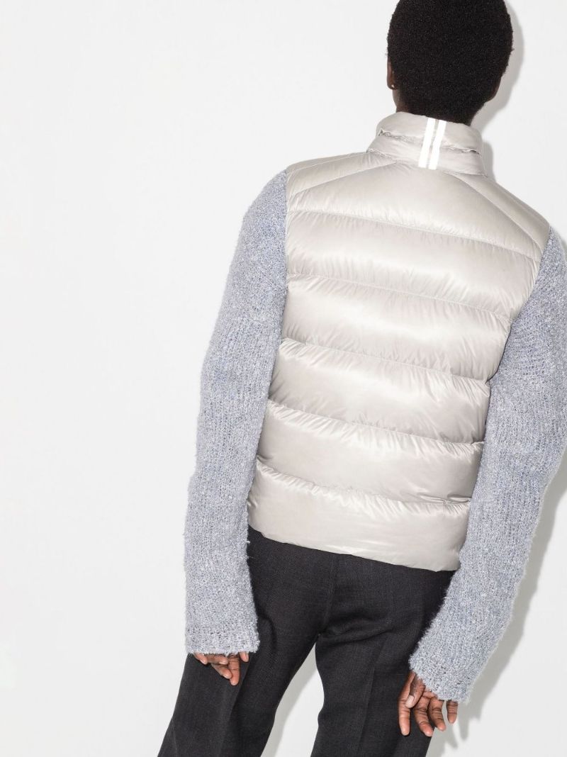 Silver Cypress Quilted Gilet