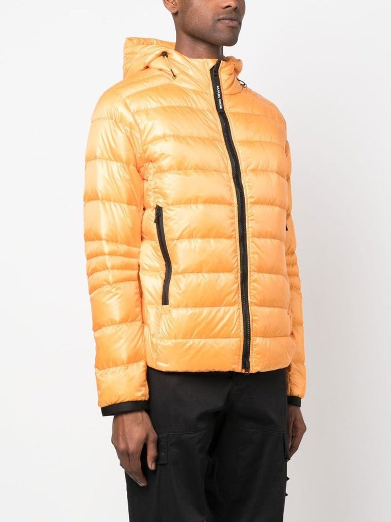 Yellow Crofton Hooded Quilted Jacket