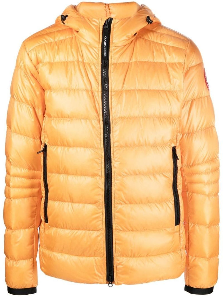 Yellow Crofton Hooded Quilted Jacket