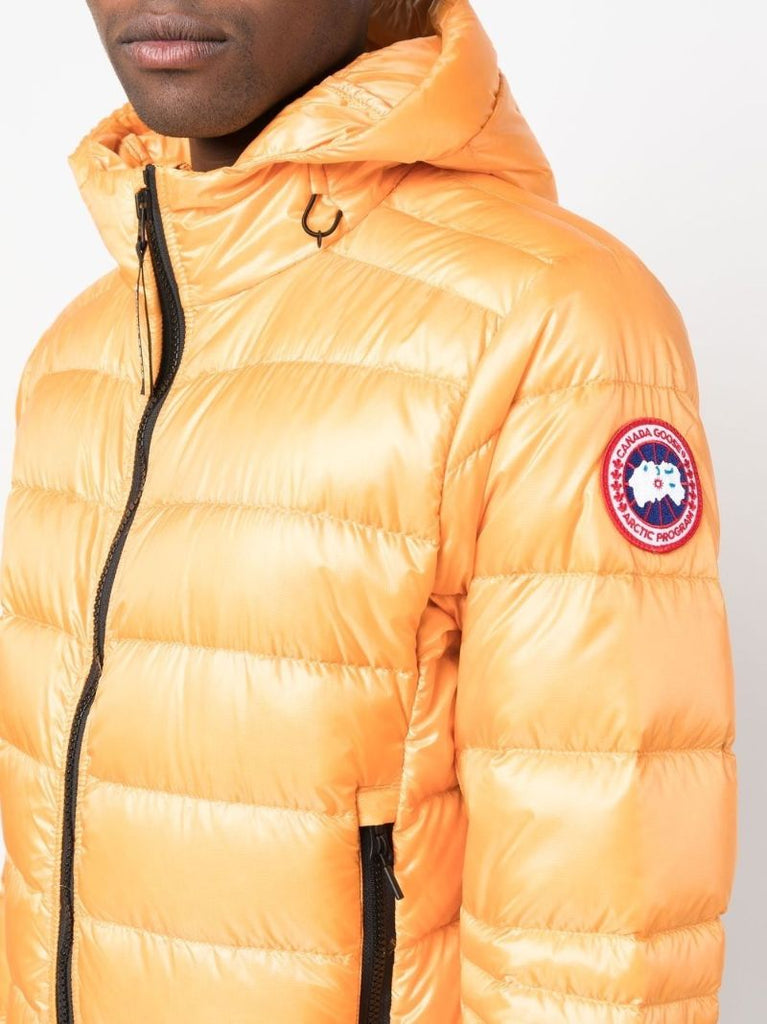Yellow Crofton Hooded Quilted Jacket