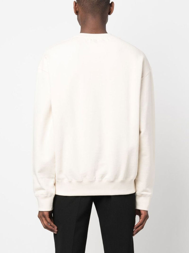 Neutral Logo Print Sweatshirt