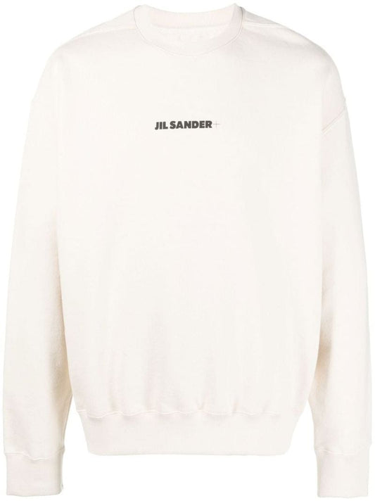Neutral Logo Print Sweatshirt
