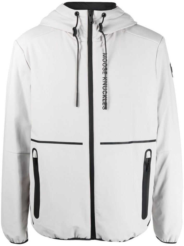 Grey Grayton 2 Hooded Windbreaker