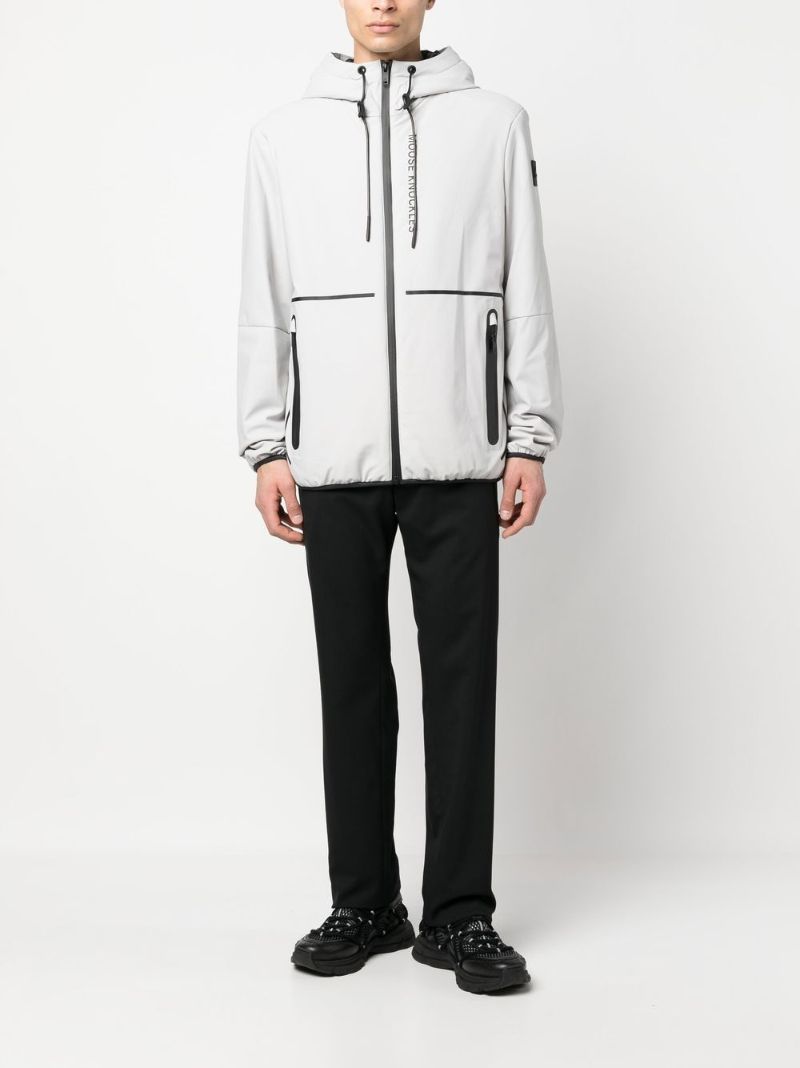 Grey Grayton 2 Hooded Windbreaker