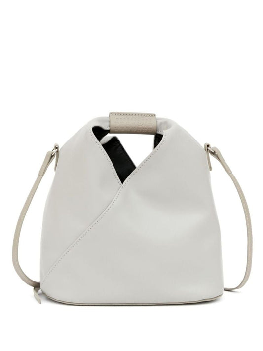 Grey Japanese Faux-leather Cross Body Bag