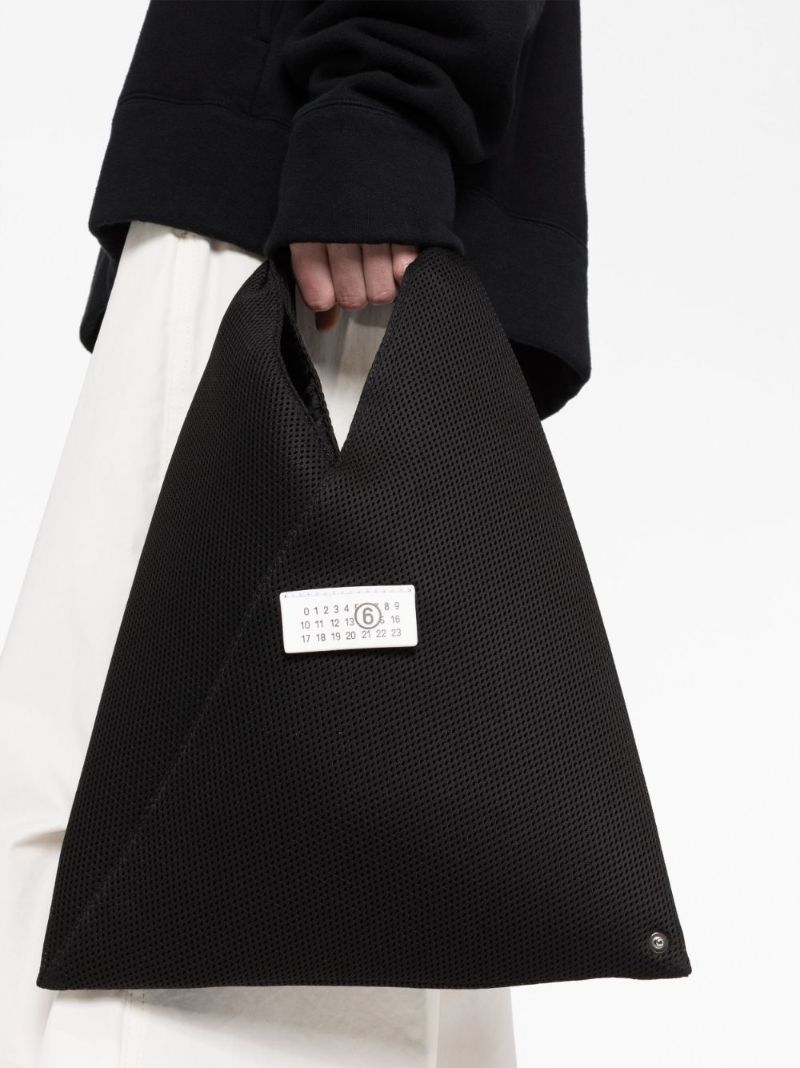 Black Small Japanese Tote Bag