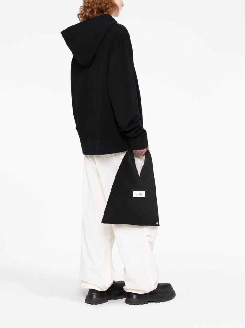 Black Small Japanese Tote Bag
