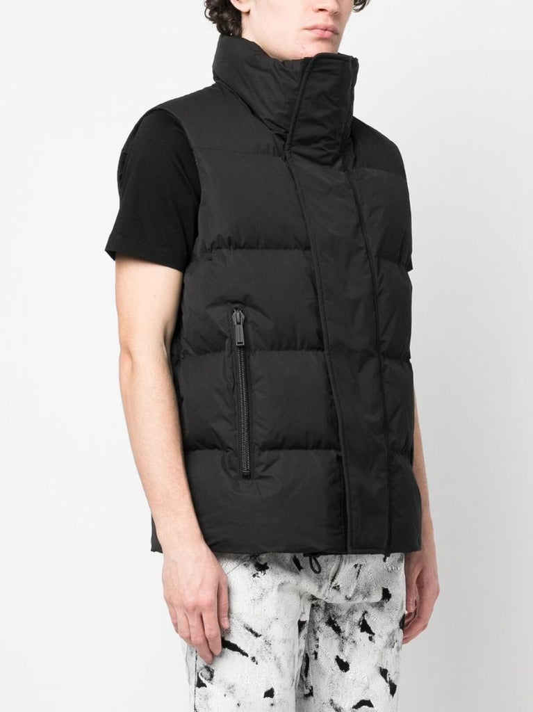 Black Padded Gilet